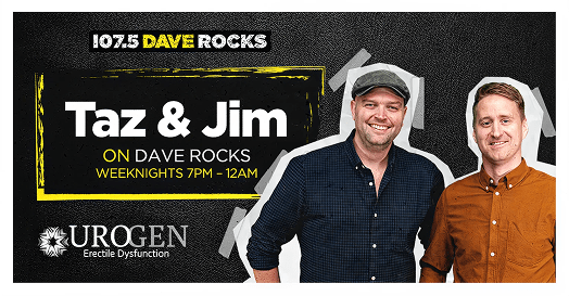 Taz and Jim on Dave Rocks powered by Urogen